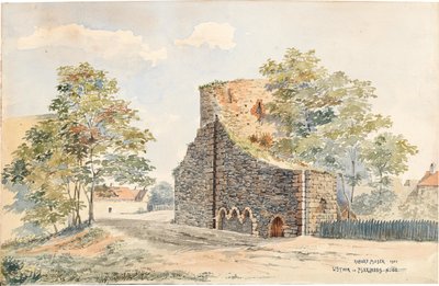 The Wienertor in Marchegg by Richard Moser